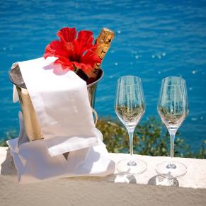 Terraza con vistas al mar Hotel Montíboli