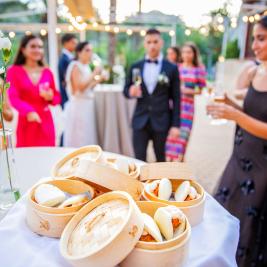 Cóctel en las bodas de Hotel Montíboli