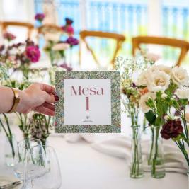 Wedding favours with views of the Mediterranean