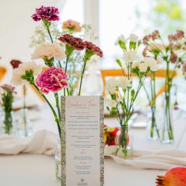 decoration small weddings with sea view