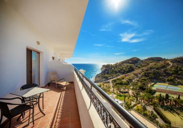 Vue sur la mer depuis la chambre