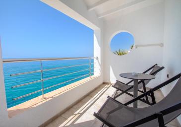 Terrasse de la chambre Junior Suite Polaris