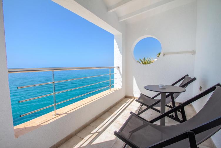 Terraza de la Habitación Junior Suite Polaris