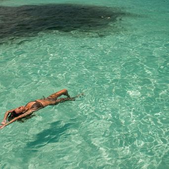 Beach with Crystal clear water