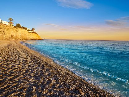 Sunrise on the beach