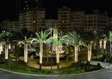 Iluminación navideña Alicante