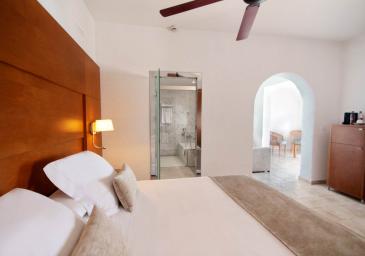 Chambre Double Bungalow avec Salle de Bains