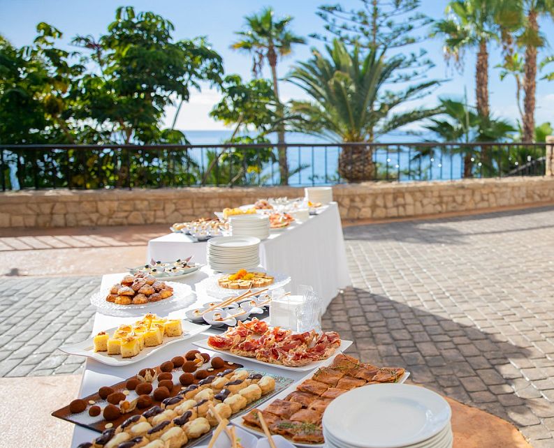 Cóctel de boda en el Montíboli