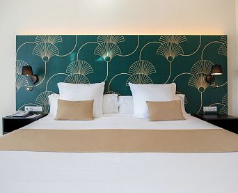 Cama de la Habitación Doble Art Deco