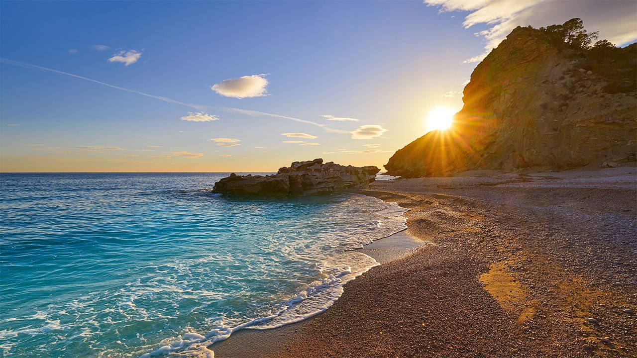 Caleta de Villajoyosa Beach 