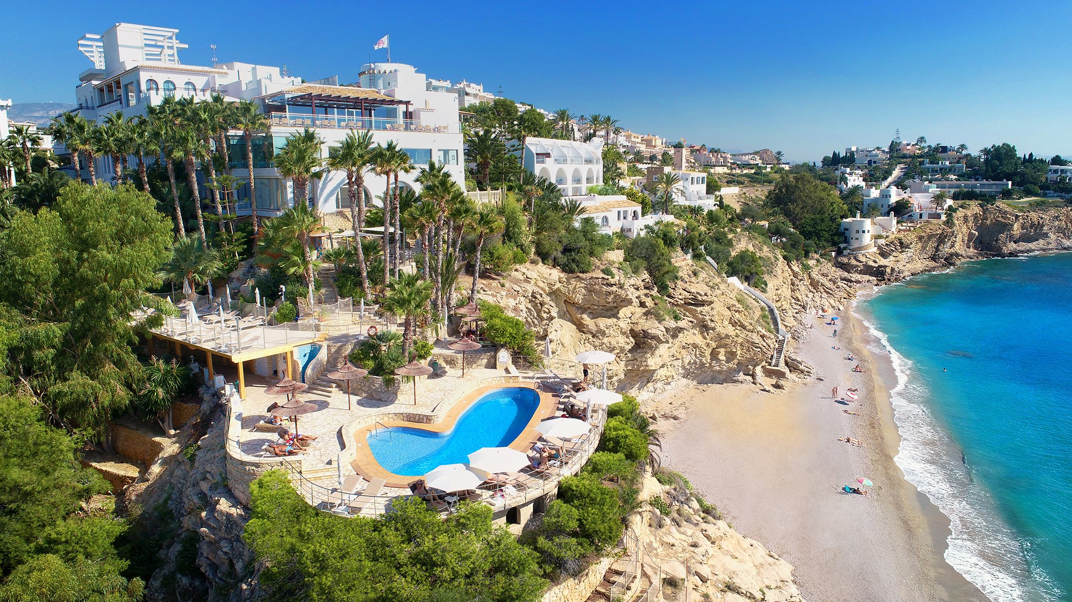 Vistas aéreas hotel Montíboli 